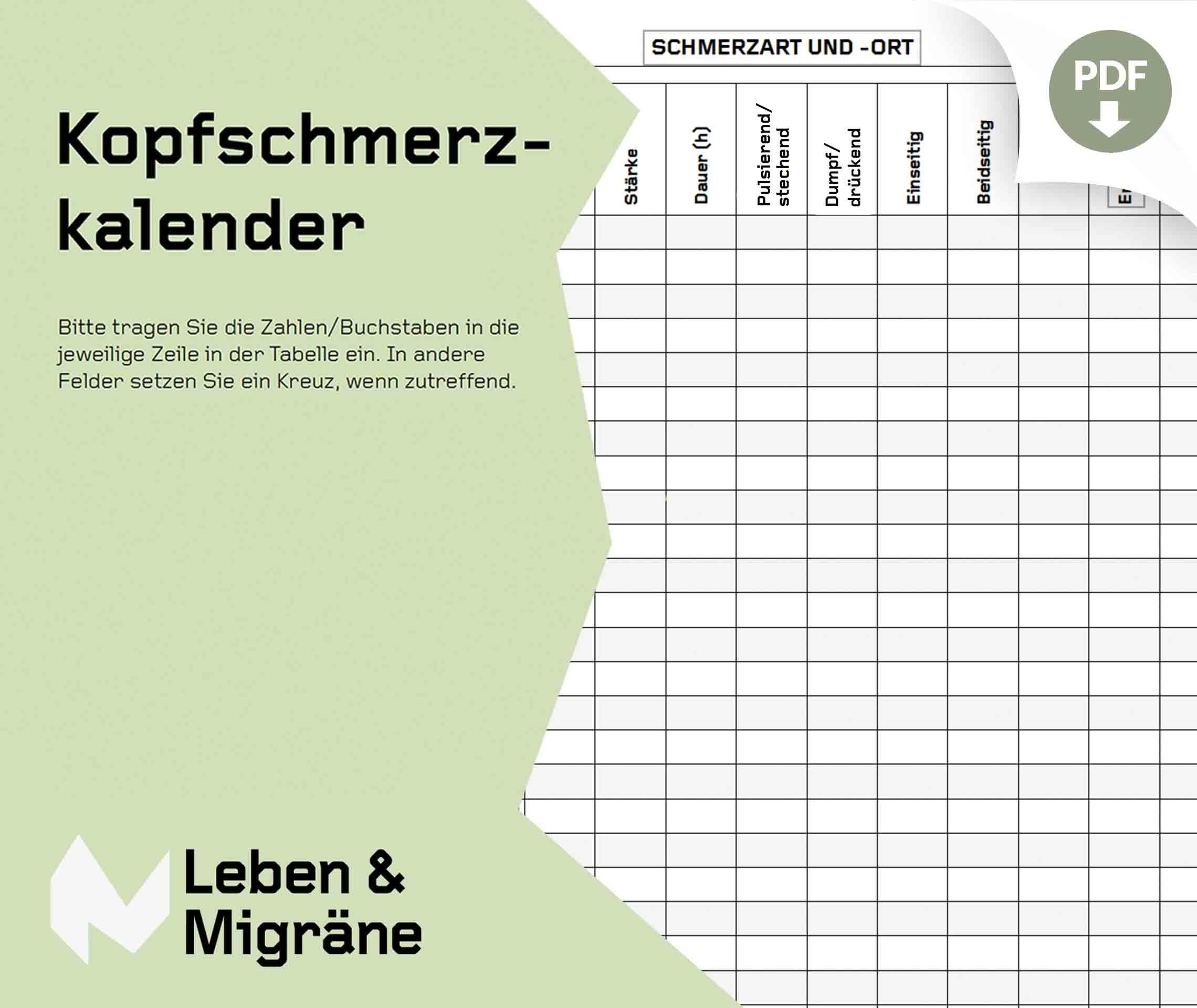 Migräne: Patientenbroschüren zum Download  Leben & Migräne